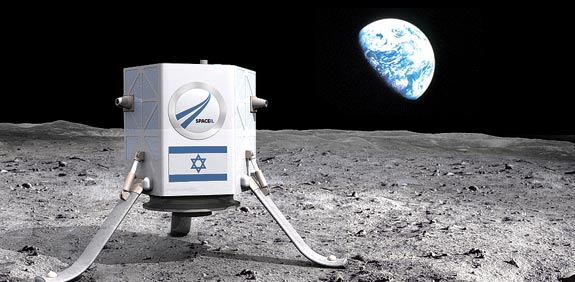 חללית ישראלית ראשונה / הדמייה: SpaceIL